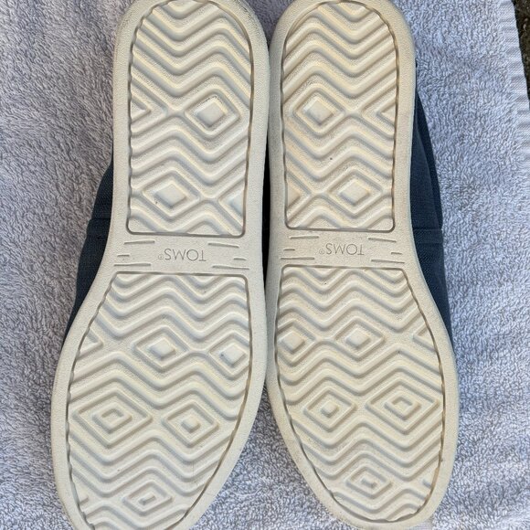 TOMS  WearGood Men's Espadrille Cadet Blue Loafer Flat size M14 pre-owned - Picture 3 of 7